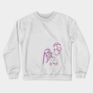 chase atlantic line drawing Crewneck Sweatshirt